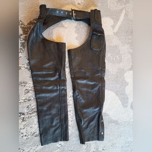 Leather Riding Chaps